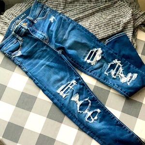 American Eagle Next Level Stretch Jeans sz 0 Regular